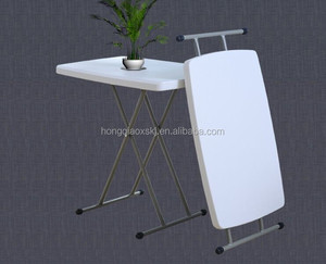 30 pulgadas plegable de altura ajustable <span class=keywords><strong>mesa</strong></span> de <span class=keywords><strong>estudio</strong></span> para niños ligero pequeñas mesas plegables de plástico para comedor - Product Image 6