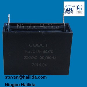 Ac fan cbb61 11uf 350vac capacitor for group <span class=keywords><strong>electrogene</strong></span> - Product Image 1