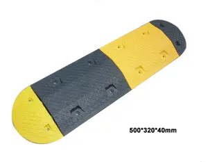 Car Bump Easy To Installation Road Hump Plastic Car Ramps Speed Bump Plastic Road Hump