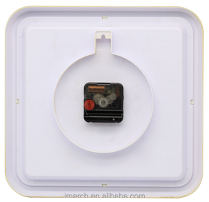 Horloge murale analogique à quartz classique en plastique multicolore de grande taille Décoration - Product Image 6