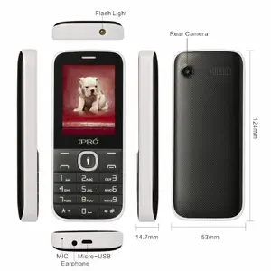 Ipro móviles originales 2.4 pulgadas venta al por mayor teléfonos Celulares Dual SIM teléfono móvil China del precio fábrica OEM