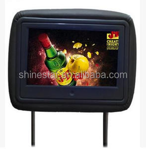 9 pollice cab taxi pubblicità interattiva LCD 4G Android player poggiatesta - Product Image 3