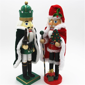 <span class=keywords><strong>Casse</strong></span>-<span class=keywords><strong>noisette</strong></span> en <span class=keywords><strong>bois</strong></span> classique <span class=keywords><strong>de</strong></span> 38 cm, peint à la main, pour décoration <span class=keywords><strong>de</strong></span> Noël intérieure, cadeau festif, ornement - Product Image 5