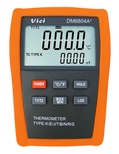 Termometro Digitale Portatile DM6804A+ a Lettura Rapida con Termocoppia Multipla - Product Image 1