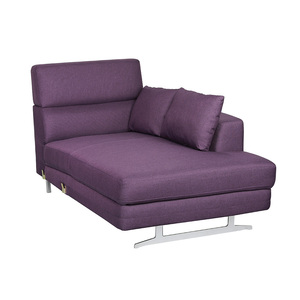 حجم كبير الأرجواني أريكة الزاوية مع كرسي صالة - Product Image 6