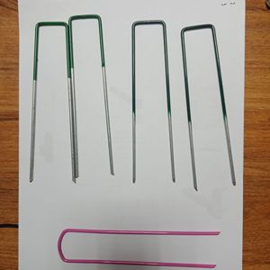 <span class=keywords><strong>U</strong></span> Hình Dạng Thép Bìa Đất Nail Mặt Đất Vải Móng Tay Cho Cỏ Dại Mat <span class=keywords><strong>U</strong></span> Hình Dạng Cổ Phần Nails Pin Cỏ Nhân Tạo Pegs - Product Image 4