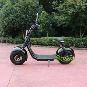 surpa 1000w 1500w 60v 12ah/20ah 18*9.5inch citycoco car/ fat tire evo electric scooter for sale