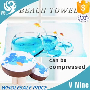 2020 Hot Nhà Máy Tùy Chỉnh In Biểu Tượng Nén Khăn - Product Image 5