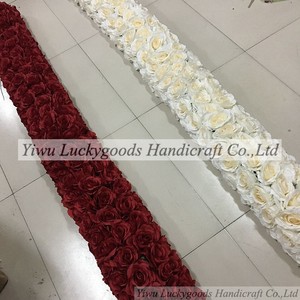 Runner da Tavolo per Matrimonio Fatto a Mano 1m, Composizioni Floreali in <span class=keywords><strong>Vendita</strong></span>, <span class=keywords><strong>Fiori</strong></span> Decorativi <span class=keywords><strong>e</strong></span> Ghirlande, <span class=keywords><strong>Fiori</strong></span> <span class=keywords><strong>e</strong></span> <span class=keywords><strong>Piante</strong></span> Preservati Luckygoods - Product Image 2