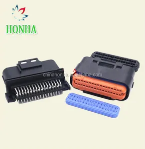 Honha DJ7341A-1-10-21 carcasa impermeable de 34 pines conector macho hembra JAE automotive ECU connector