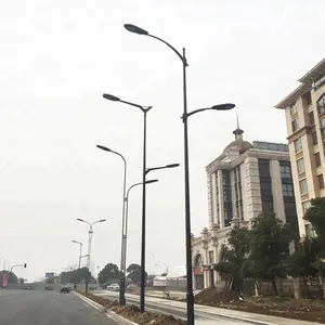 Özelleştirilmiş tasarım LED sokak lambası direkleri dış aydınlatma sokak, yard, otopark ve yol armatürleri