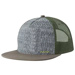 패션 플랫 브림 키즈 여름 트럭 모자 착용/5 패널 메쉬 트럭 모자