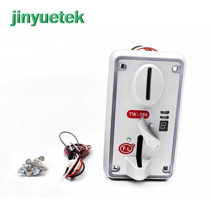 JinYuetek bolsa opp jy16 220v usb entrada de monedas ranura operado temporizador Junta