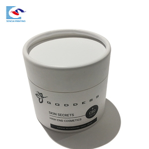 High Quality <strong>Decorated</strong> Round Cylinder Candle Gift <strong>Boxes</strong> <strong>with</strong> <strong>Lid</strong> for Candles - Product Image 2