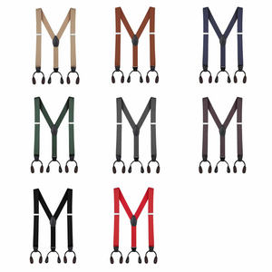 <span class=keywords><strong>Tirantes</strong></span> Elásticos Ajustables al por Mayor <span class=keywords><strong>para</strong></span> <span class=keywords><strong>Hombre</strong></span>, con Botones Verdes en Forma <span class=keywords><strong>de</strong></span> Y - Product Image 3
