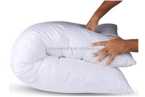 Optical cover from body's long pillow cotton's side sleeper pillow for the hotel and the fireside used - Product Image 3