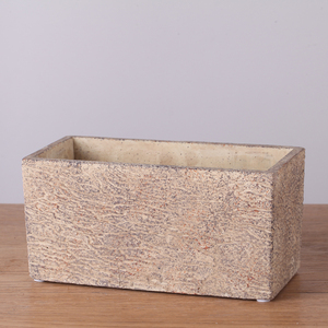 Fioriera Rettangolare in <span class=keywords><strong>Cemento</strong></span> Non Rivestito / Vaso da Giardino Grande per Interni ed Esterni / Stampi per <span class=keywords><strong>Vasi</strong></span> in Ceramica per Decorazione Casa - Product Image 3