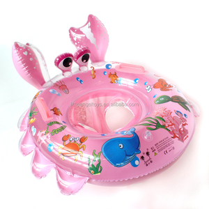 B01 Seasonic PVC gonfiabile piscina rana crab boe anelli da nuoto stile tartaruga durevole pvc gonfiabile anello da nuoto - Product Image 2
