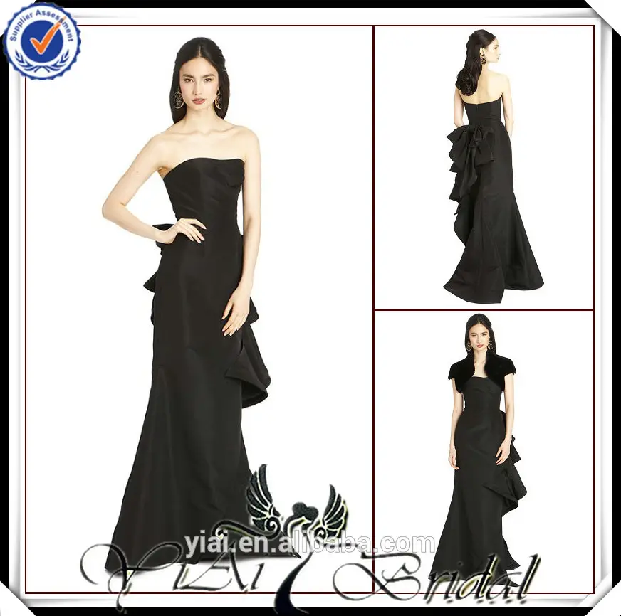 Gt0017 noir élégant luxe robe de soirée porn 2014