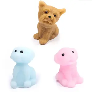 ミニモチスクイーズ動物のおもちゃ12の中国の看板犬のおもちゃ