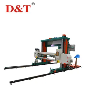 D & t máquina de corte de esponja cnc, máquina de corte de espuma rígida horizontal de borracha de espuma automática