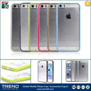 <span class=keywords><strong>per</strong></span> <span class=keywords><strong>iPhone</strong></span> 5 <span class=keywords><strong>5s</strong></span> chiaro di cristallo posteriore pc copertura tpu con prezzi a buon mercato - Product Image 2