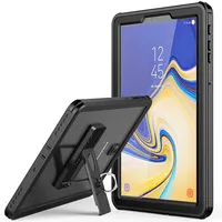Tahan Air Case untuk Samsung Galaxy Tab S4 10.5 Inch, tubuh Penuh Kasar Shockproof Pelindung Case Cover untuk Samsung Tab S4