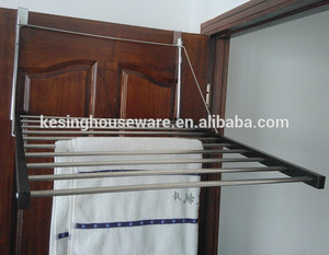 Folding adjustable baby recliner metal door hanging towel - Product Image 4