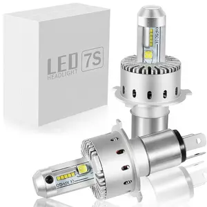lampu led strada Suppliers-7S Lampu Bohlam LED Mobil, Pasokan Pabrik Lampu Auto Kekuatan Tinggi Lumens Kualitas Terbaik 2019 6500K H1 H3 H7 H11 HB3 HB4 880
