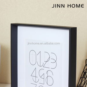 Jinn Home Brand Wooden Poster <strong>Picture</strong> <strong>Frame</strong> Black Color A4-A3-30*40-50*50-50*70-70*100 Shadow Box Art Photo Display 8x10 <strong>6x8</strong> - Product Image 6