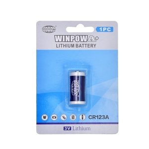 Accetta la personalizzazione 3v <span class=keywords><strong>CR123A</strong></span> lithium CR17345 1600mah tipo di <span class=keywords><strong>batteria</strong></span> batterie <span class=keywords><strong>cr123a</strong></span> per fotocamera - Product Image 2