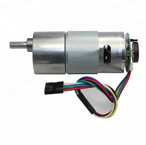 Motore a ingranaggi a corrente continua planetario 12v 24V con encoder motore elettrico con riduttore GM37-555PM motore elettrico a corrente continua 24v riduttore