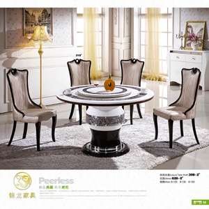 Moderne Chinois ronde table à manger ensemble en gros - Product Image 2