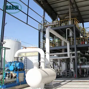 BARUi cooking oil distillation transesterification process for biodiesel equipment