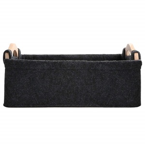 Scatola portaoggetti per <span class=keywords><strong>scrivania</strong></span> aziendale del fornitore più venduta scatola <span class=keywords><strong>portadocumenti</strong></span> in feltro per ufficio durevole - Product Image 3