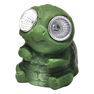 Thuis Yard Anyouo Cement Schildpad Standbeeld Solar Light Tuin Decor - Product Image 1