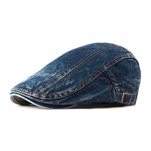 Casquette plate en coton pur pour hommes, Logo personnalisé, casquette de lierre de <span class=keywords><strong>chasse</strong></span>, vente en gros, collection - Product Image 2