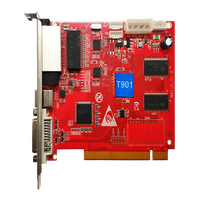 Tarjeta de Control de Pantalla LED Síncrona HD-T901 Nueva, Entrada de Video DVI, Pantalla, Controlador Más Rentable, Tecnología Huidu