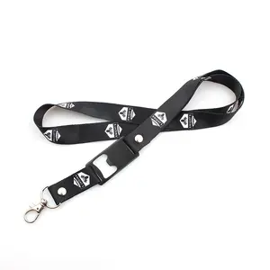 Populaire Custom Lanyard Afdrukken Met Flesopener Polyester