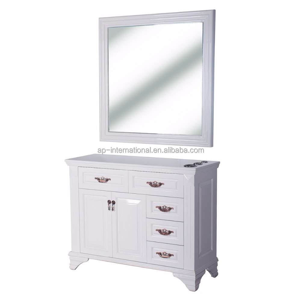 Beauty salon equipment "FLORENCE" STYLING STATION IN WHITE Peluqueria