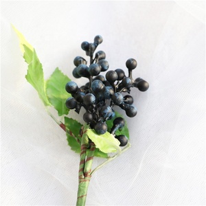 S-1211 <span class=keywords><strong>Fiori</strong></span> Artificiali con <span class=keywords><strong>Semi</strong></span> di Bacche per Decorazione Murale, Giardino e Mensa, Effetto Naturale - Product Image 5
