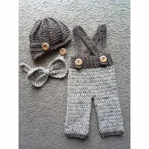 Hot Koop Prive Haak Pasgeboren Baby Kleding Set Uit China