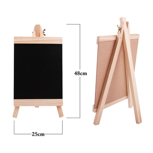 Xin Bowen messaggio di diverse dimensioni lista della spesa di scrittura <span class=keywords><strong>lavagna</strong></span> in legno <span class=keywords><strong>lavagna</strong></span> <span class=keywords><strong>lavagna</strong></span> con cavalletto - Product Image 3