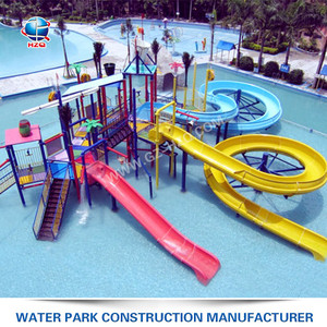 vidrio toboganes gran diversión + alta calidad <span class=keywords><strong>parques</strong></span> acuáticos Guangzhou productos de fibra de vidrio - Product Image 2