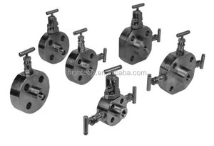 Khối monoflange và van chảy máu DBB kim Van hướng dẫn sử dụng thân thép không gỉ nhiệt độ cao - Product Image 3