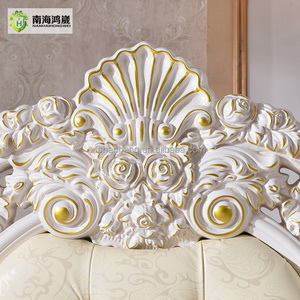 Meubles <span class=keywords><strong>de</strong></span> chambre à coucher <span class=keywords><strong>de</strong></span> luxe modernes, <span class=keywords><strong>lit</strong></span> king size <span class=keywords><strong>avec</strong></span> design confortable en bois massif - Product Image 4