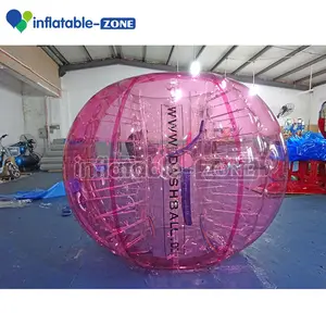 बच्चों के लिए inflatable सुरक्षा बुलबुला फुटबॉल inflatable मानव बुलबुला गेंद फुटबॉल