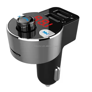 Bluetooth FM Transmitter Wireless Car Radio Audio Adapter MP3 Player Handsfree Car Kit LED Display