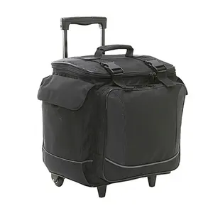 Wine cooler bag isolati di rotolamento con scomparti fodera IN PVC di raffreddamento per campeggio estivo