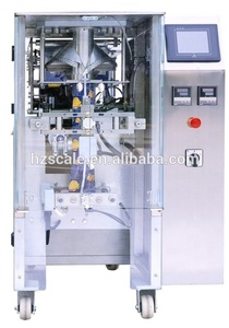 Máquina de embalagem vertical da aprovação ce da fábrica, máquina com pesador multicabeça para produtos congelados do cubo de gelo - Product Image 3